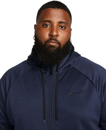 Nike Men's Therma-FIT Full-Zip Logo Hoodie - Macy's