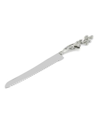 White Orchid Bread Knife