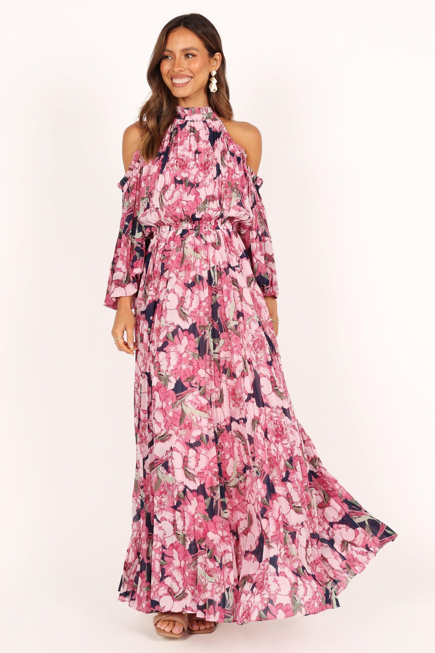 Women's Hilary Pleated Maxi Dress