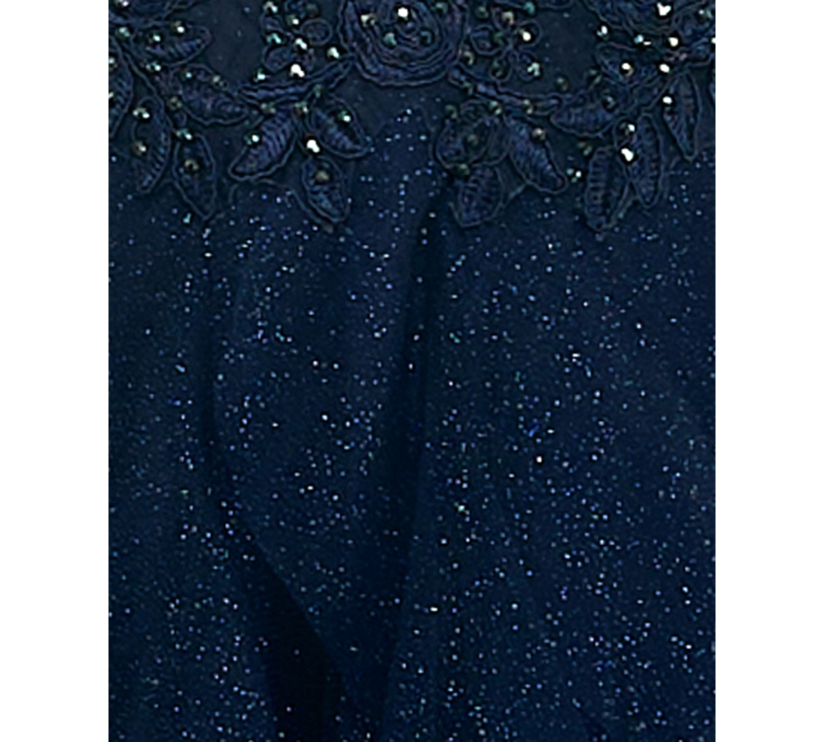 Pear Culture Juniors Womens Glitter Corset Back Mini Dress In Navy,navy