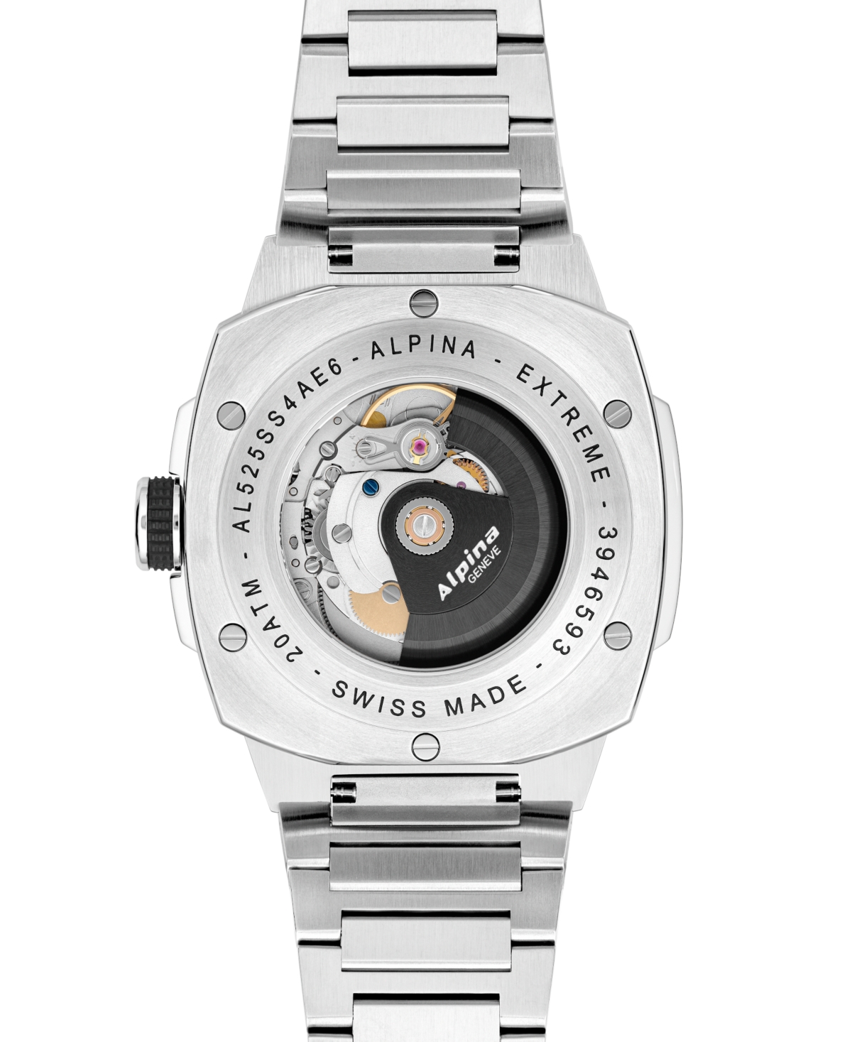 Shop Alpina Men's Swiss Automatic Alpiner Stainless Steel Bracelet Watch 41mm In Silver-tone