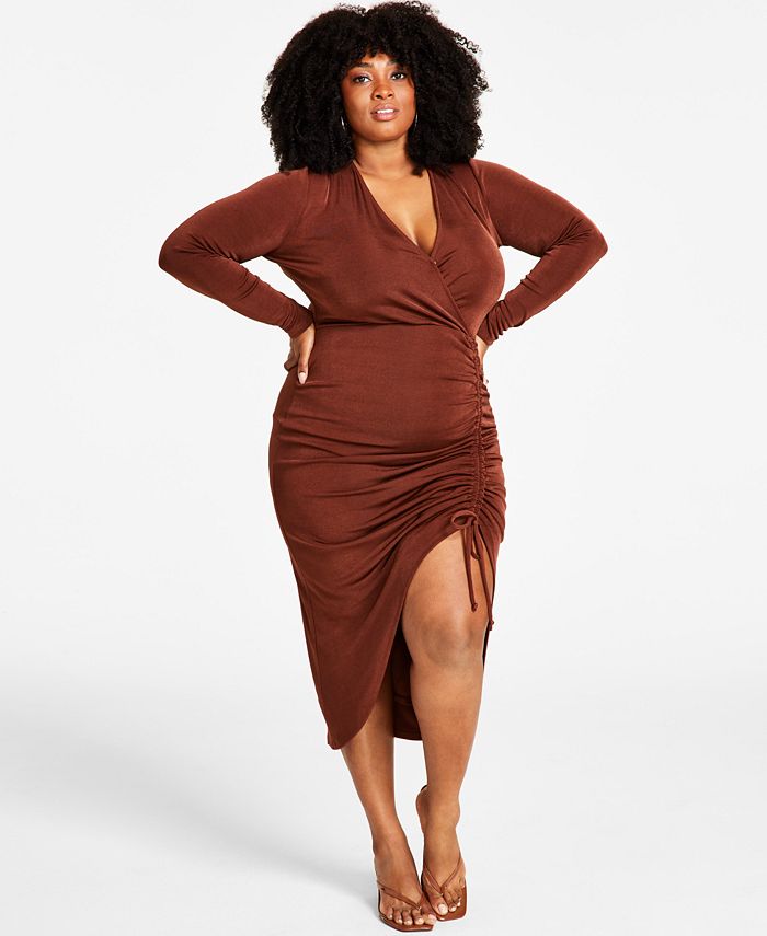 Parker top wrap dress