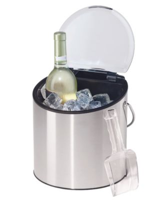 3.8 Litre Double Wall Ice Wine Bucket with Ice Scoop Set