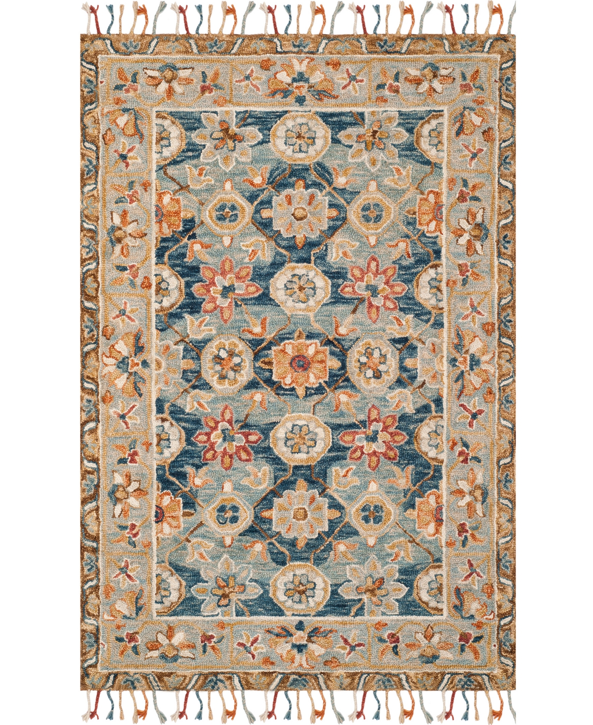 Safavieh Aurora APN110 9' x 12' Area Rug - Gray, Navy