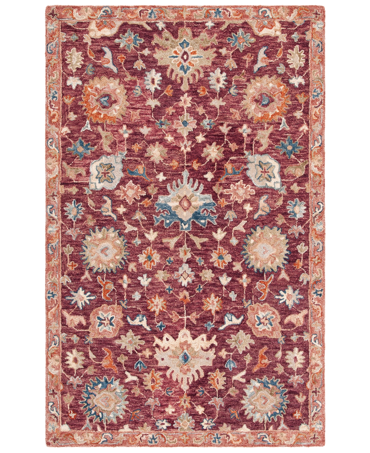 Safavieh Aurora APN144 6' x 9' Area Rug - Red, Pink