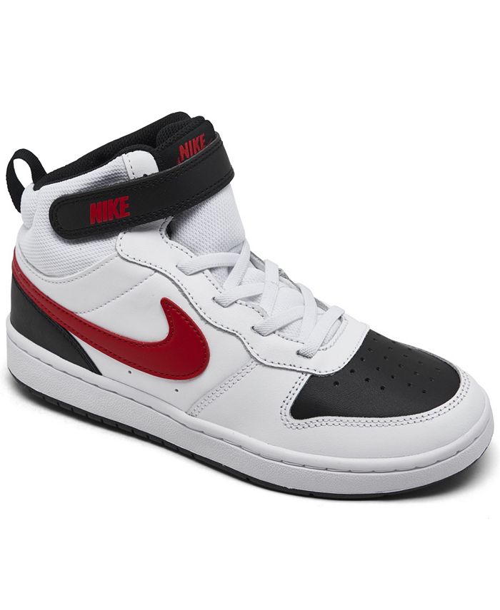 Nike Little Boys Court Borough Mid 2 Casual Sneakers from Finish Line ...