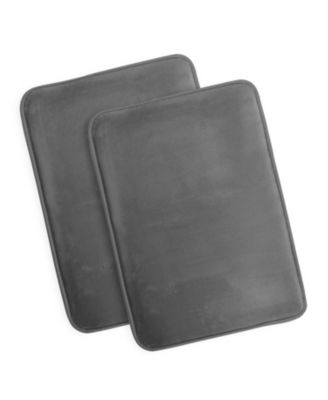 Non-Slip, Ultra Soft Plush, Memory Foam Bath Rug - Small 17"x24" - 2 Pack