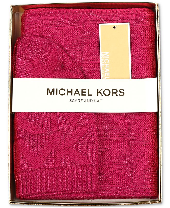 Mk scarf and beanie sales