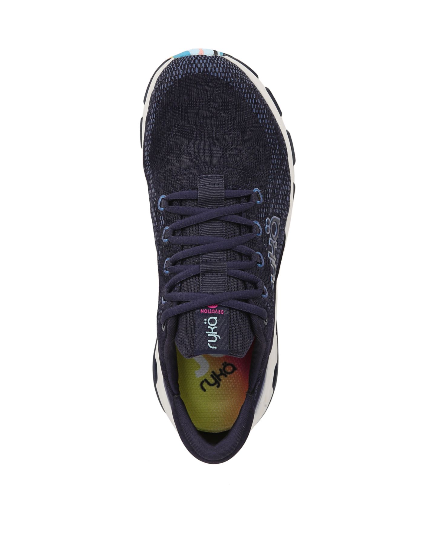 Женские кроссовки Ryka Devotion X Lace Up Walking, цвет: Синий сетчатый, вариант 1 — фото 4