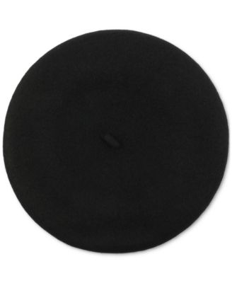 Women's Bar Logo Felt Beret Hat