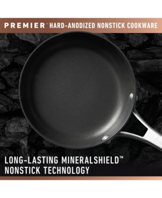 Premier Hard-Anodized Nonstick 8" and 10" Frying Pans Set