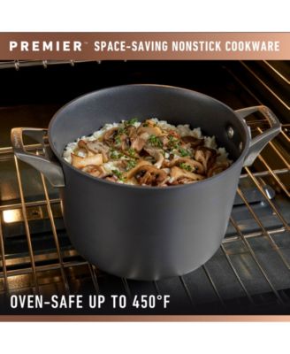 Calphalon Premier Space Saving Hard-Anodized Nonstick 8 Quart Stock Pot ...