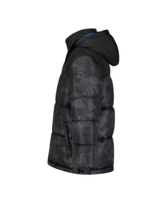 Minus Zero Big Boys Color Block Puffer Coat