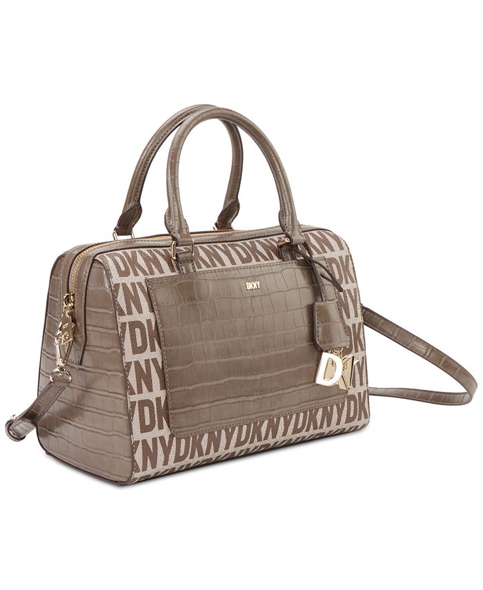 DKNY Paige Small Soho Logo Duffle Bag Macy's