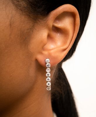 Tennis Drop Earrings