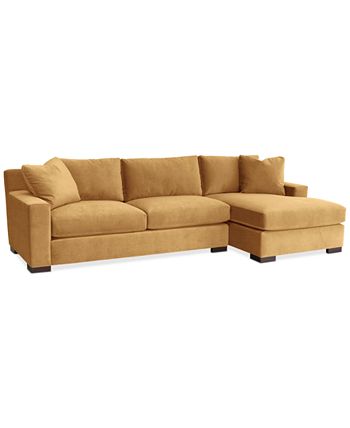 Macys sectional store couch with chaise