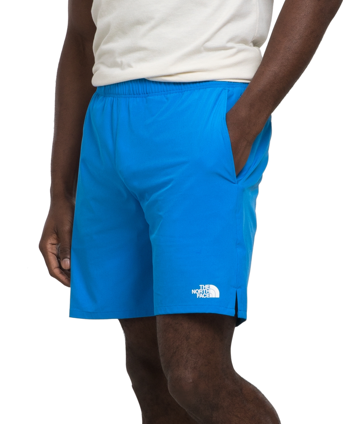 The North Face Men's Moisture-wicking Wander Shorts In Optic Blue