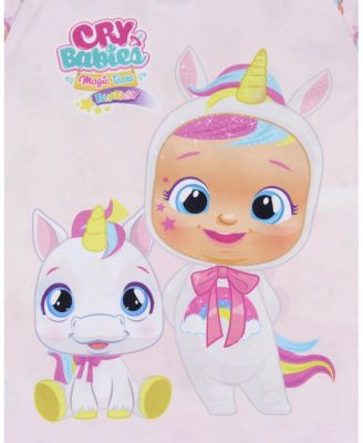 Toddler Girls Cry Magic Tears Show Unicorn Sleep Pajama Nightgown