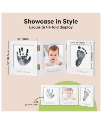 Fond Inkless Baby Handprint and Footprint Kit for Newborn Boys & Girls, Dog Paw Print Kit, Baby Gift