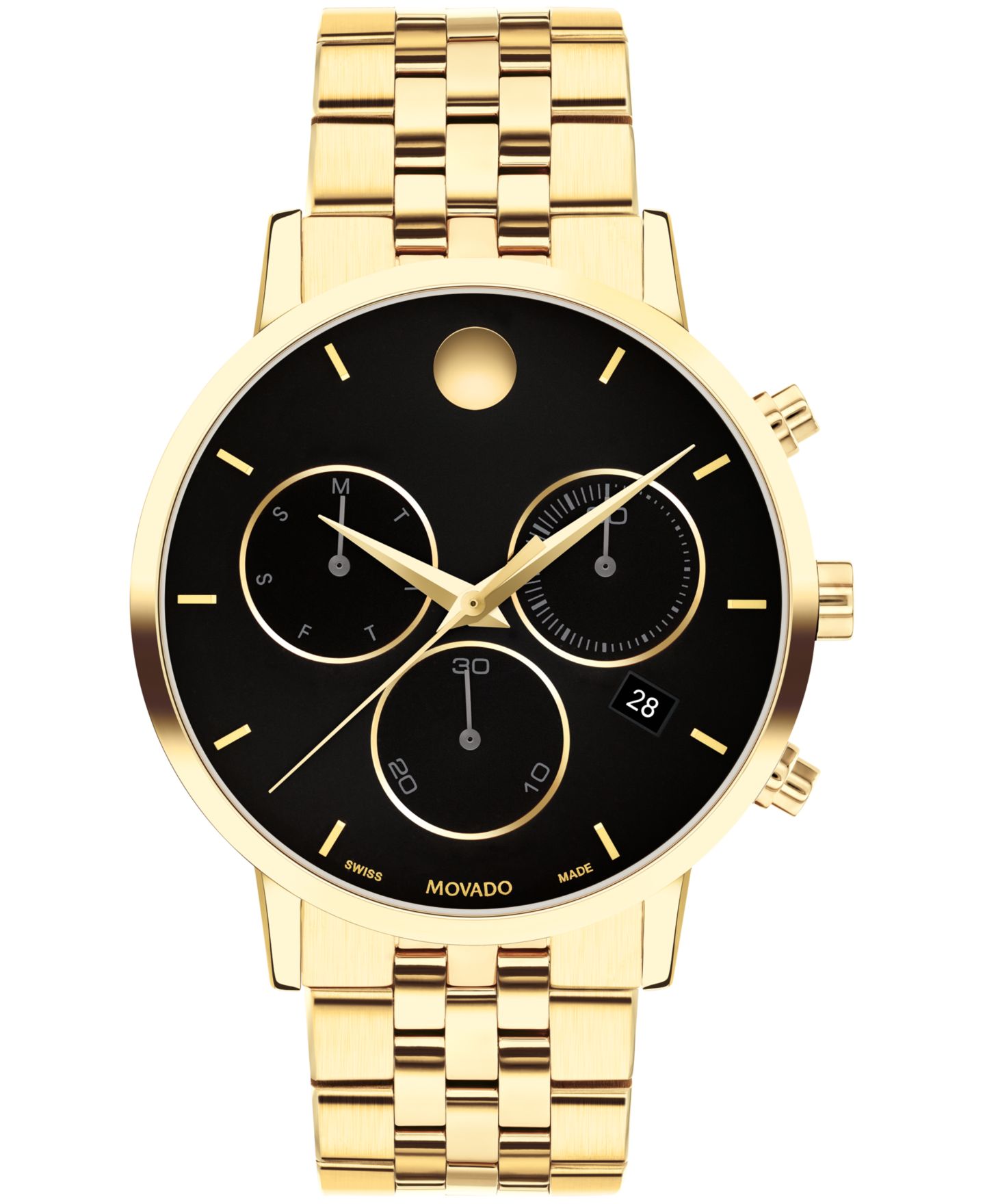 Мужские часы Movado Museum Classic Swiss Quartz Chrono 42 мм — фото 1