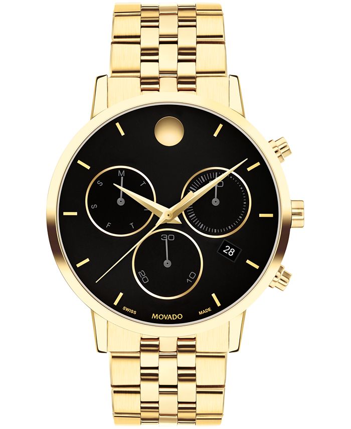 Yellow sales movado watch