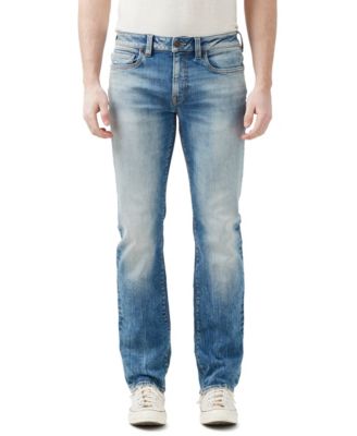 Buffalo David Bitton Men's SIX Straight Leg Jeans – Stretch Recycled Denim In Rinse Wash