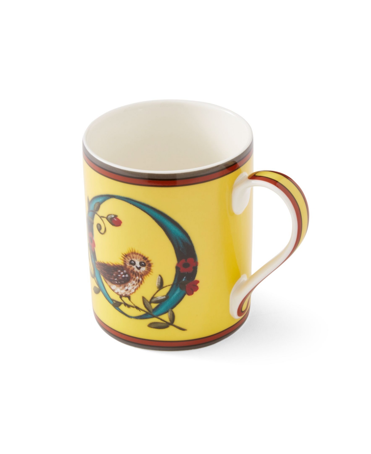 Kit Kemp for Spode Alphabet Mug, 12 oz - O