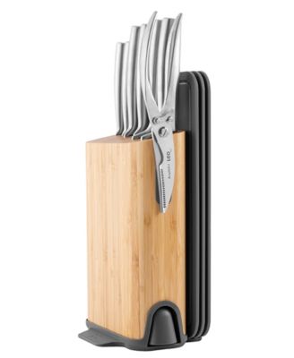 Leo Stainless Steel 11 Piece Knife Set