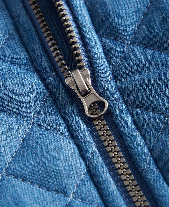 First Impressions Baby Boys Denim Snowsuit, Created for Macy's Macy's