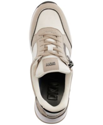 Kaden Lace-Up Zip Wedge Sneakers