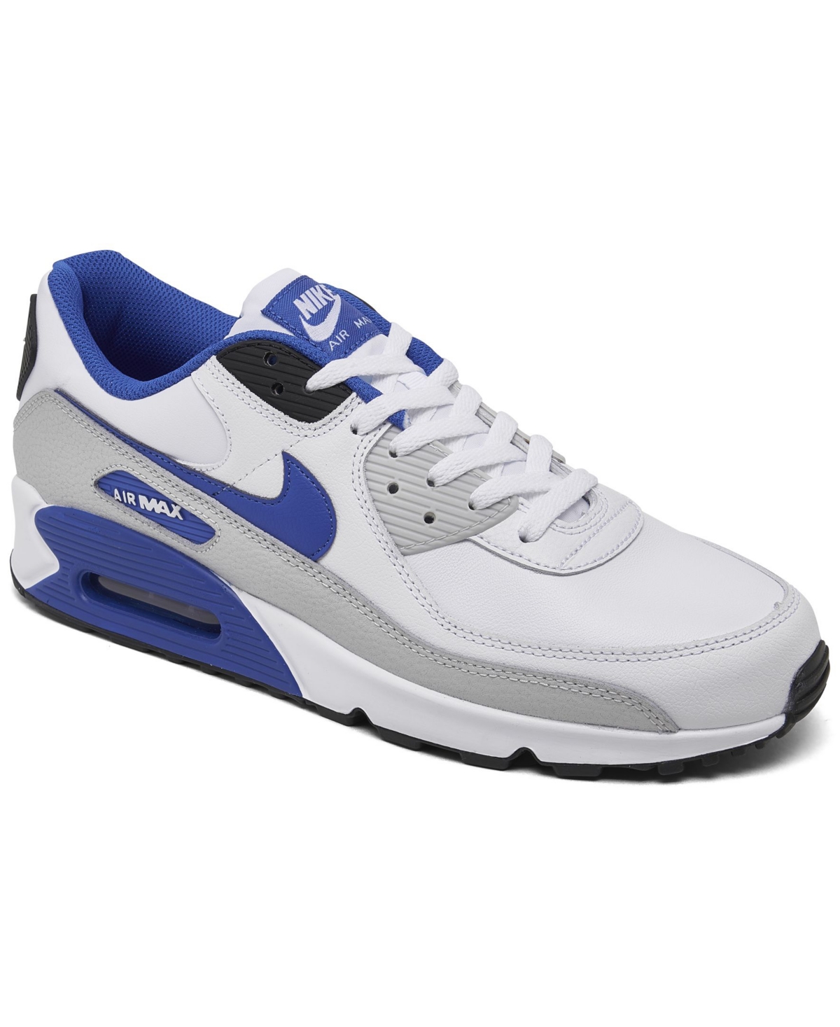 Nike Air Max 90 Leather 'White Game Royal' 9.5