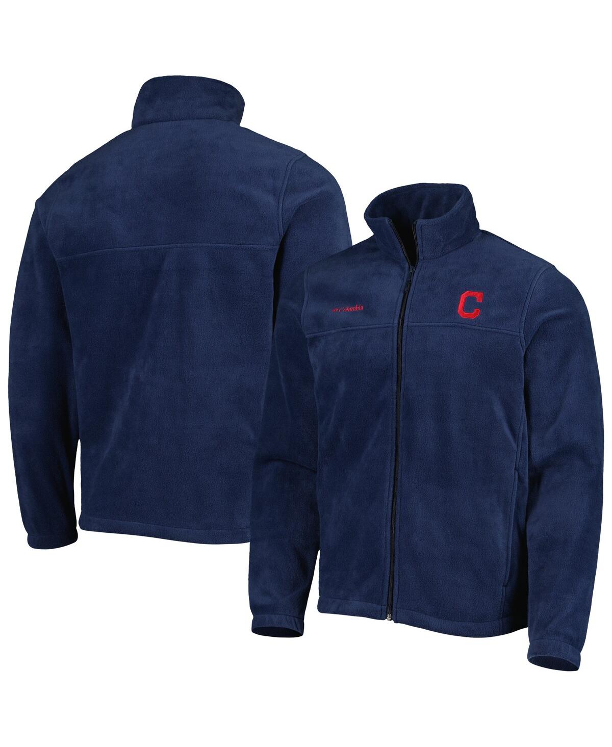 Columbia Men's  Navy Cleveland Guardians Steens Mountain Full-zip Jacket