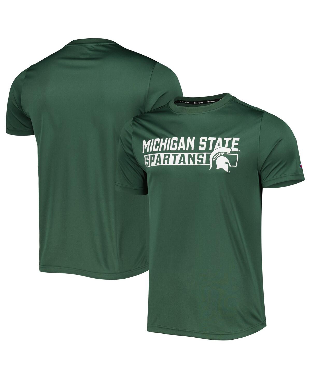 Champion Men's  Green Michigan State Spartans Impact Knockout T-shirt