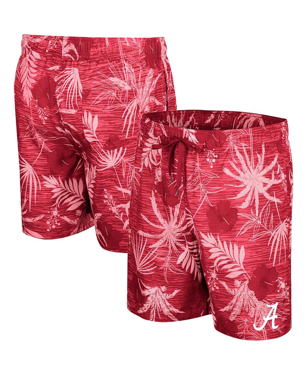 Shop Colosseum Men's  Crimson Alabama Crimson Tide What Else Is New Swim Shorts
