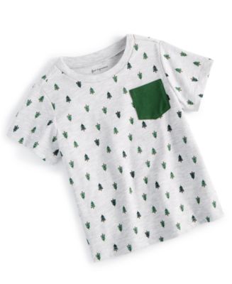 First Impressions Baby Boys Forest Friends T Shirt Gray Size 18mos