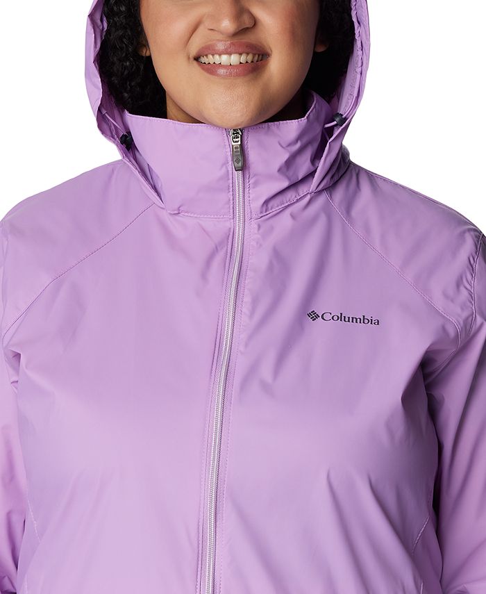 Columbia Women Frosted Purple Switchback Lined Long Jacket (WL0126-535)  Size S