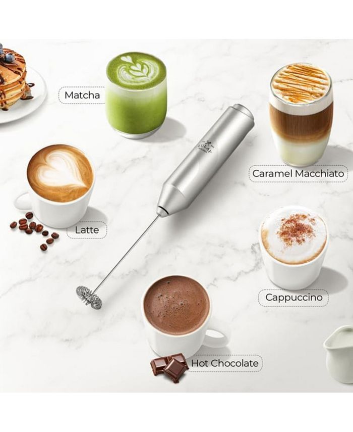 Zulay Kitchen Portable and Compact Handheld Foam Maker Macy's