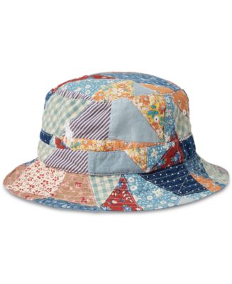 Polo Ralph Lauren Men s Cotton Patchwork Bucket Hat Macy s