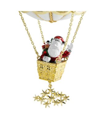 Santa in Balloon Ornament
