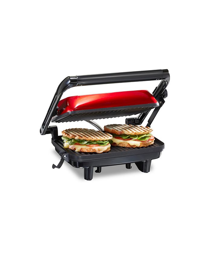 Hamilton Beach Panini Press Gourmet Sandwich Maker Macy's