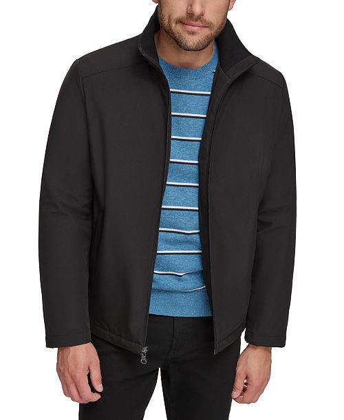 alfani Calvin Klein Men's Classic Midweight Stand Collar Jacket Men's Fashion & Accessories