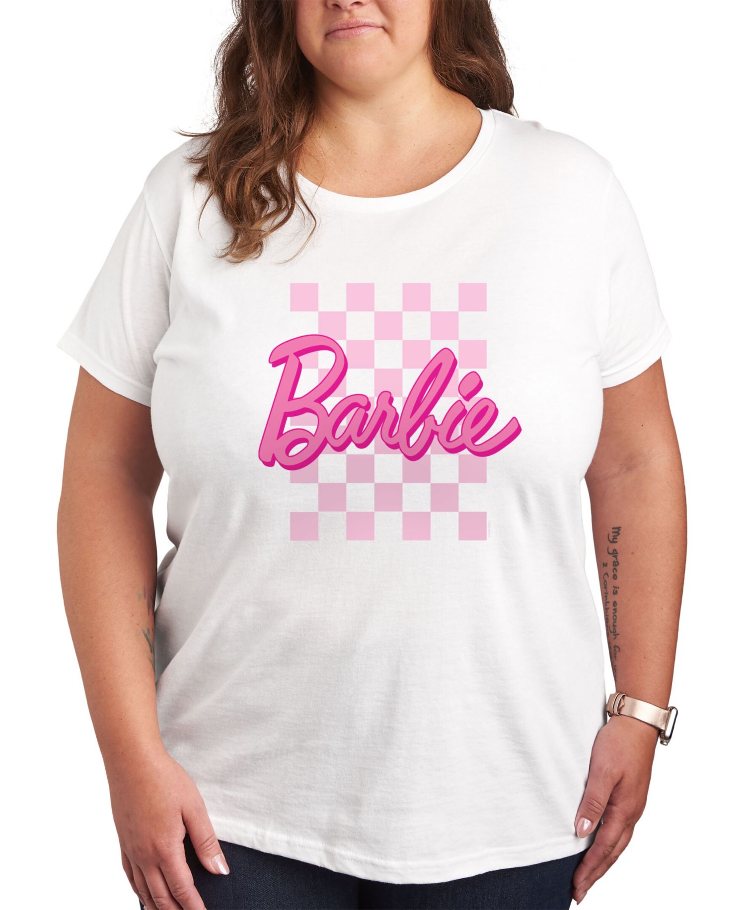 Trendy Plus Size Barbie Graphic T-shirt