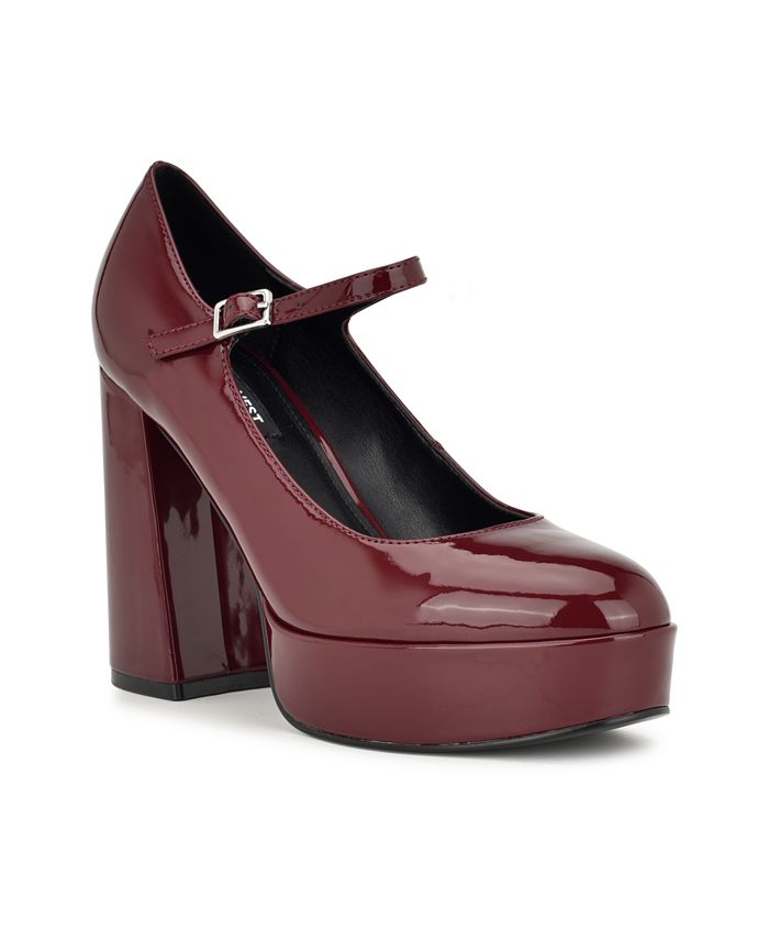 Burgundy pumps best sale macys