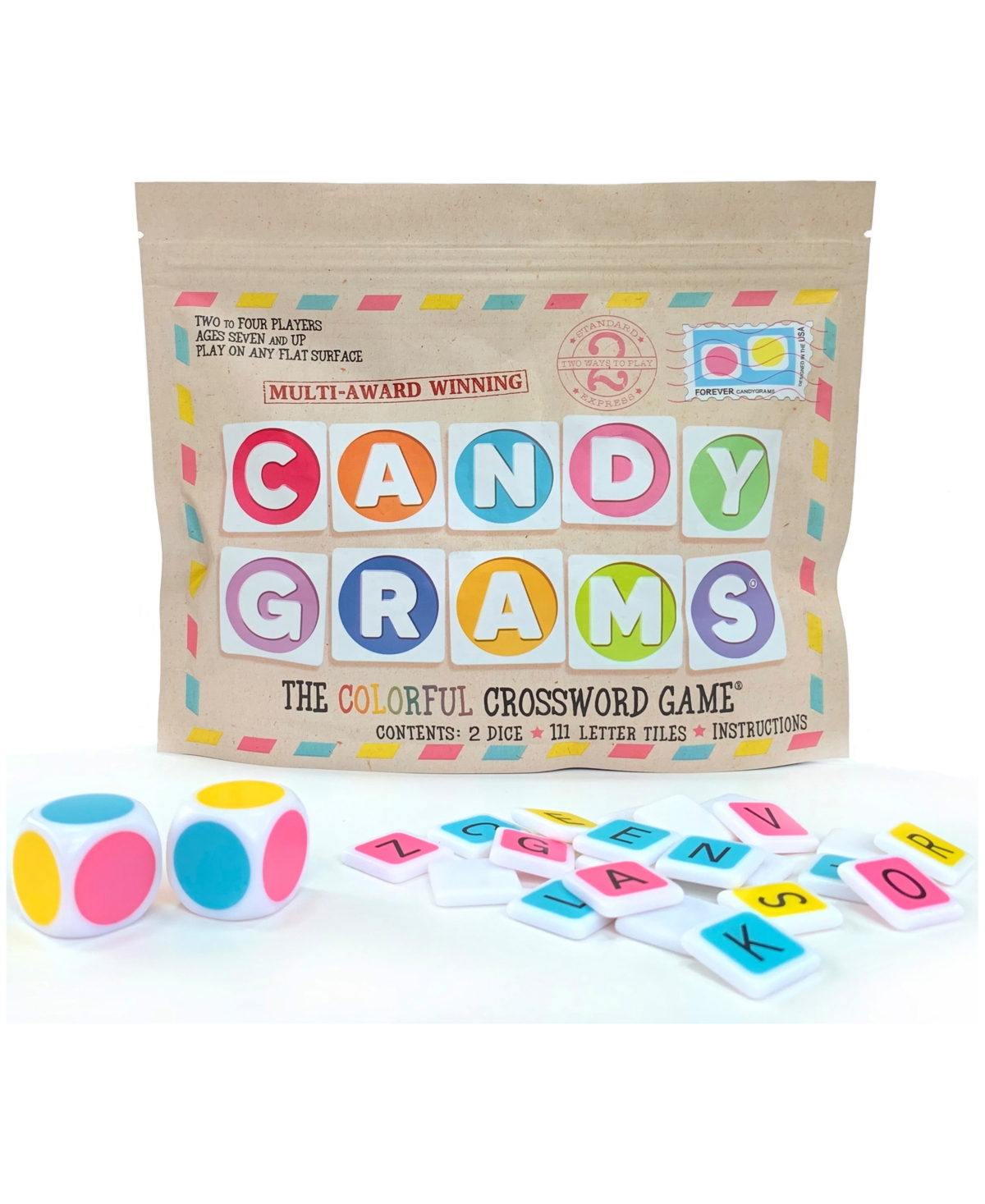 University Games Candygrams Crossword Game In No Color