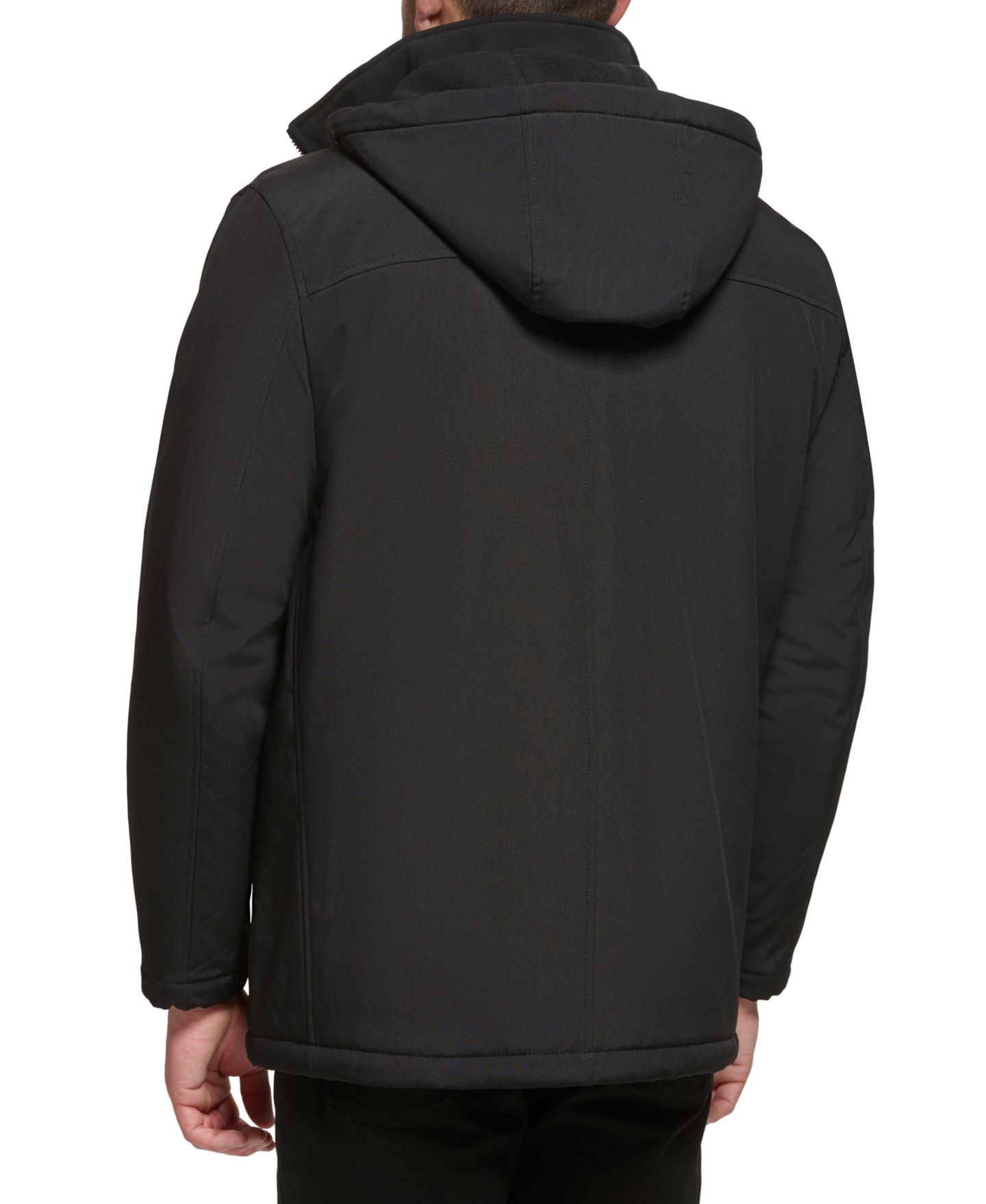 Мужская куртка Calvin Klein Infinite Stretch With Polar Fleece Lined Bib, цвет: Чёрный — фото 2