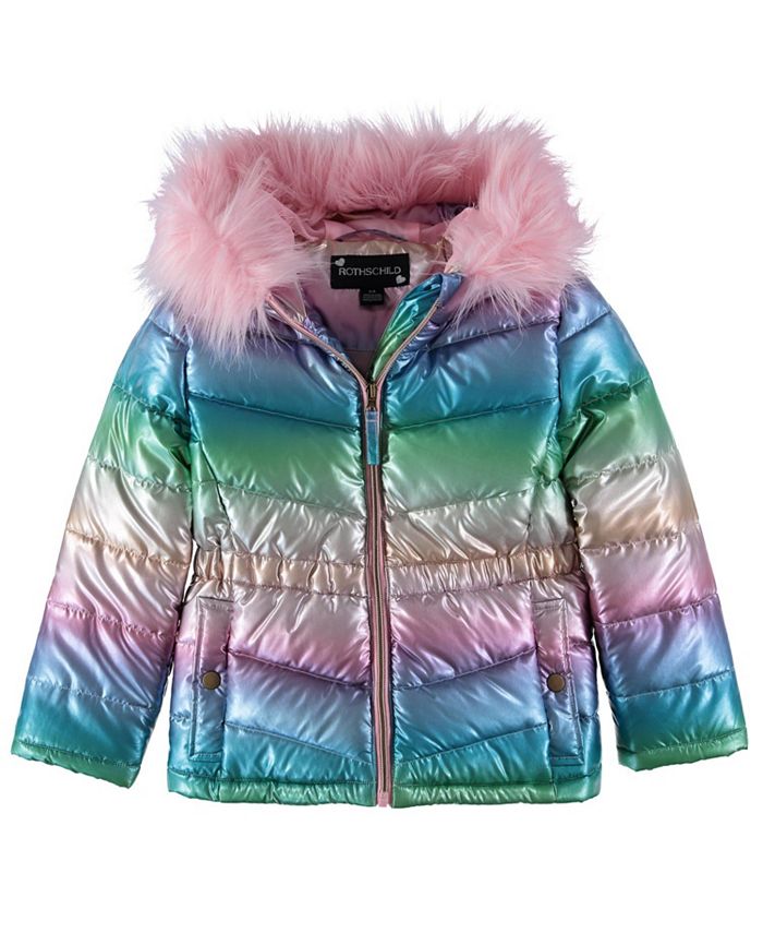 Girls metallic jacket store