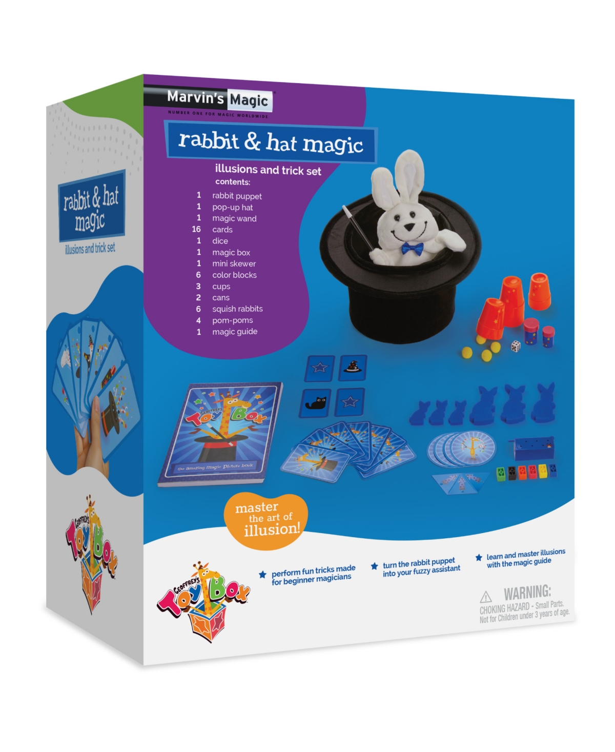 Shop Geoffrey's Toy Box Closeout! Geoffrey's Toy 43 Pieces Box Rabbit And Hat Magic Illusions And Trick, Created For Macy's In Open Miscellaneous