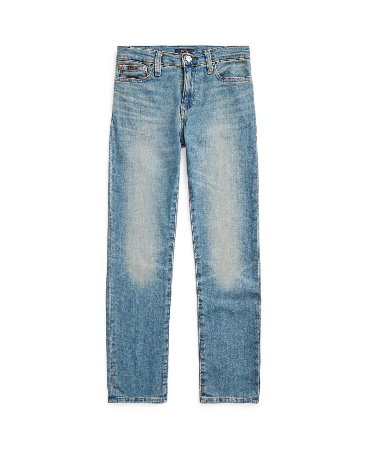 Polo Ralph Lauren Kids' Big Boys Sullivan Slim Faded Stretch Jeans In Mott Wash Stretch