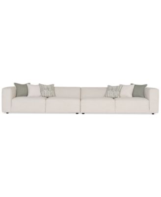 Bliss 168" 2-Pc. Fabric Extra Large Sofa, Created for Macy's