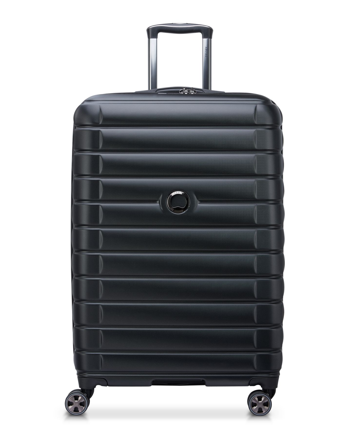 Чемодан Delsey Paris Delsey Shadow 5.0 Expandable 27" Check-in Spinner Luggage, цвет: Чёрный — фото 1